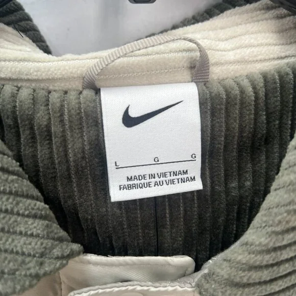 Nike Kyrie Protect Basketball Bomber Jacket Journey Reward DQ6119-010 Gray